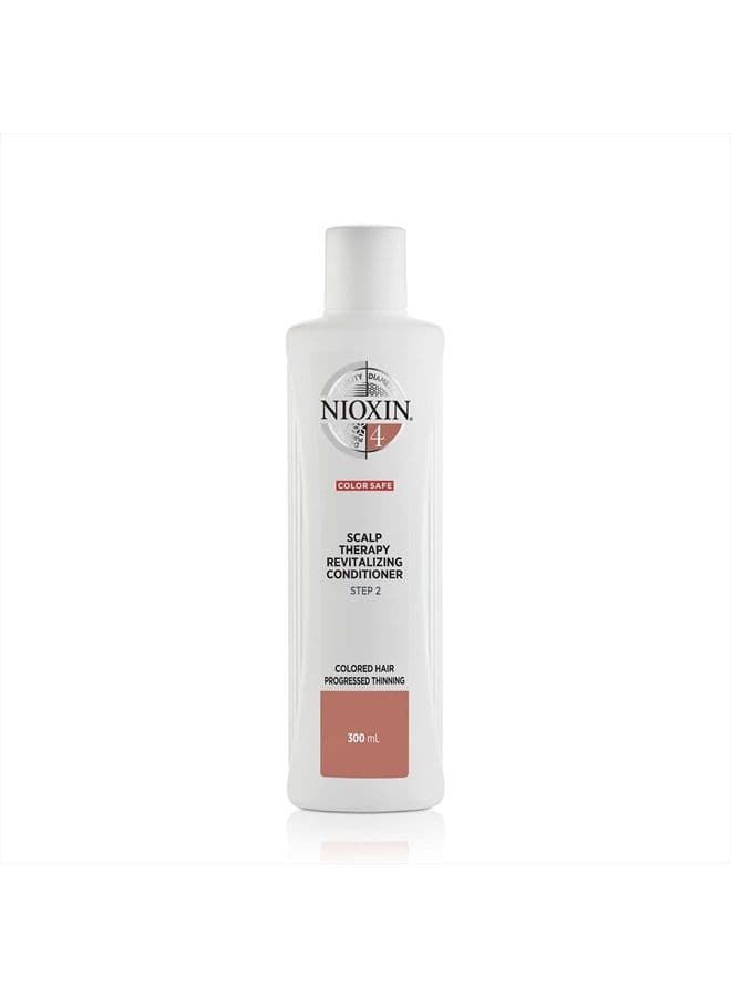 System 4 Scalp Therapy Conditioner with Peppermint Oil, Treats Dry Scalp, Provides Moisture Control & Balance, For Color Treated Hair with Progressed Thinning, 10.1 fl oz