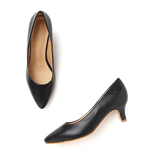 Marc Loire Women's Black Pumps - 4 UK