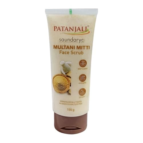 Patanjali Saundarya Multani Mitti Face Scrub 100 gm 338 fl oz