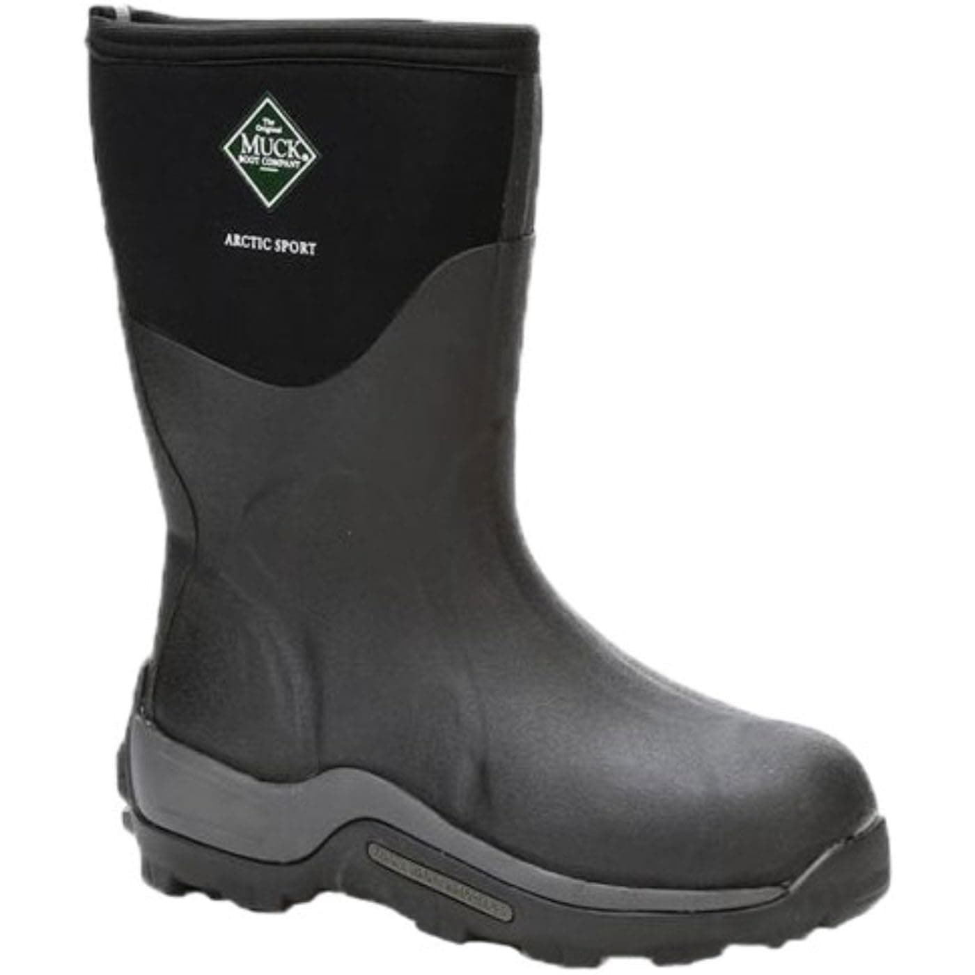 Muck Men's Arctic Sport Rubber High Performance Winter Boots, Black, 10