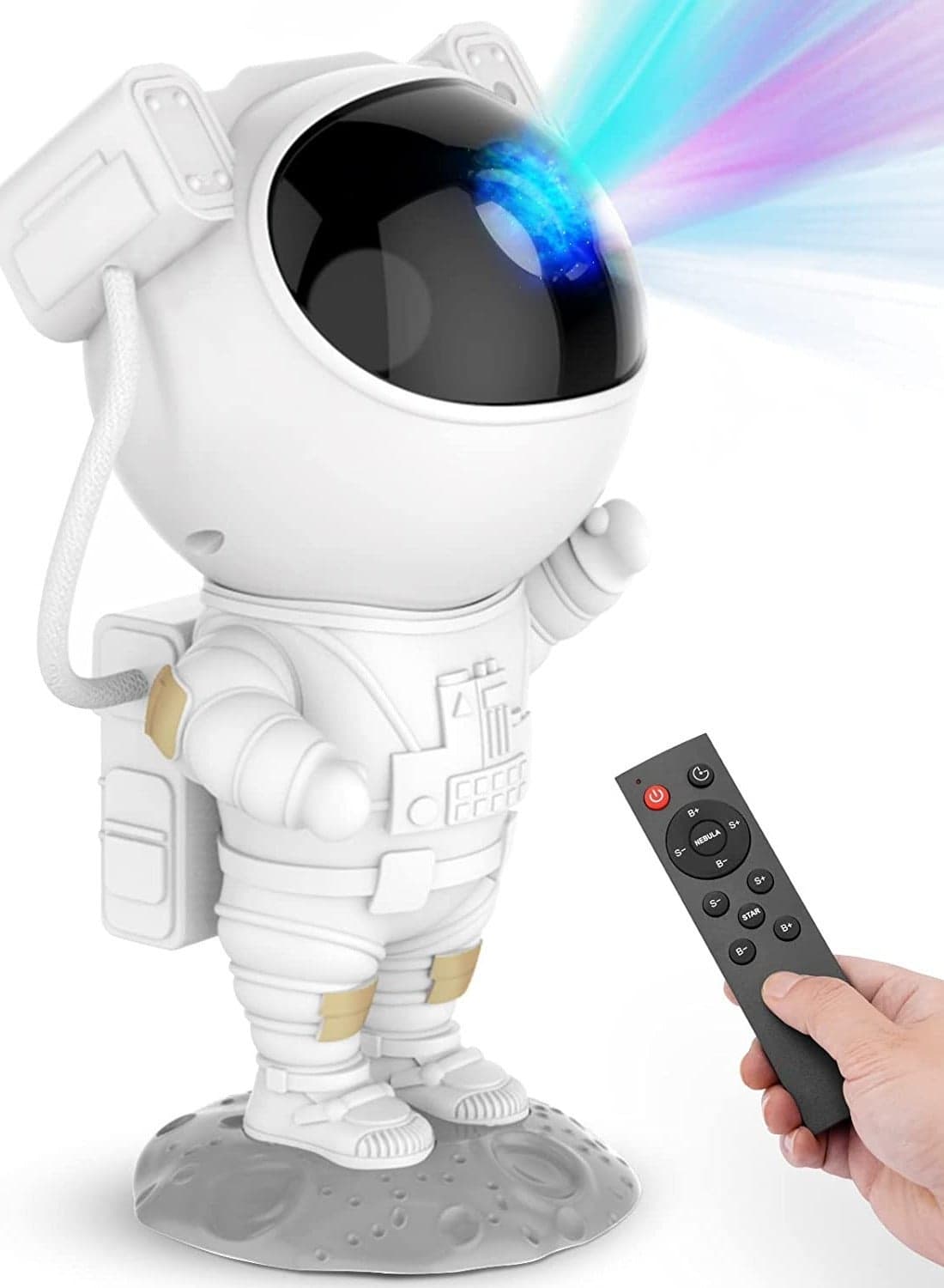 Star Projector Galaxy Night Light Astronaut Starry Nebula Ceiling LED Lamp with Timer and Remote Gift for Kids Adults Birthday