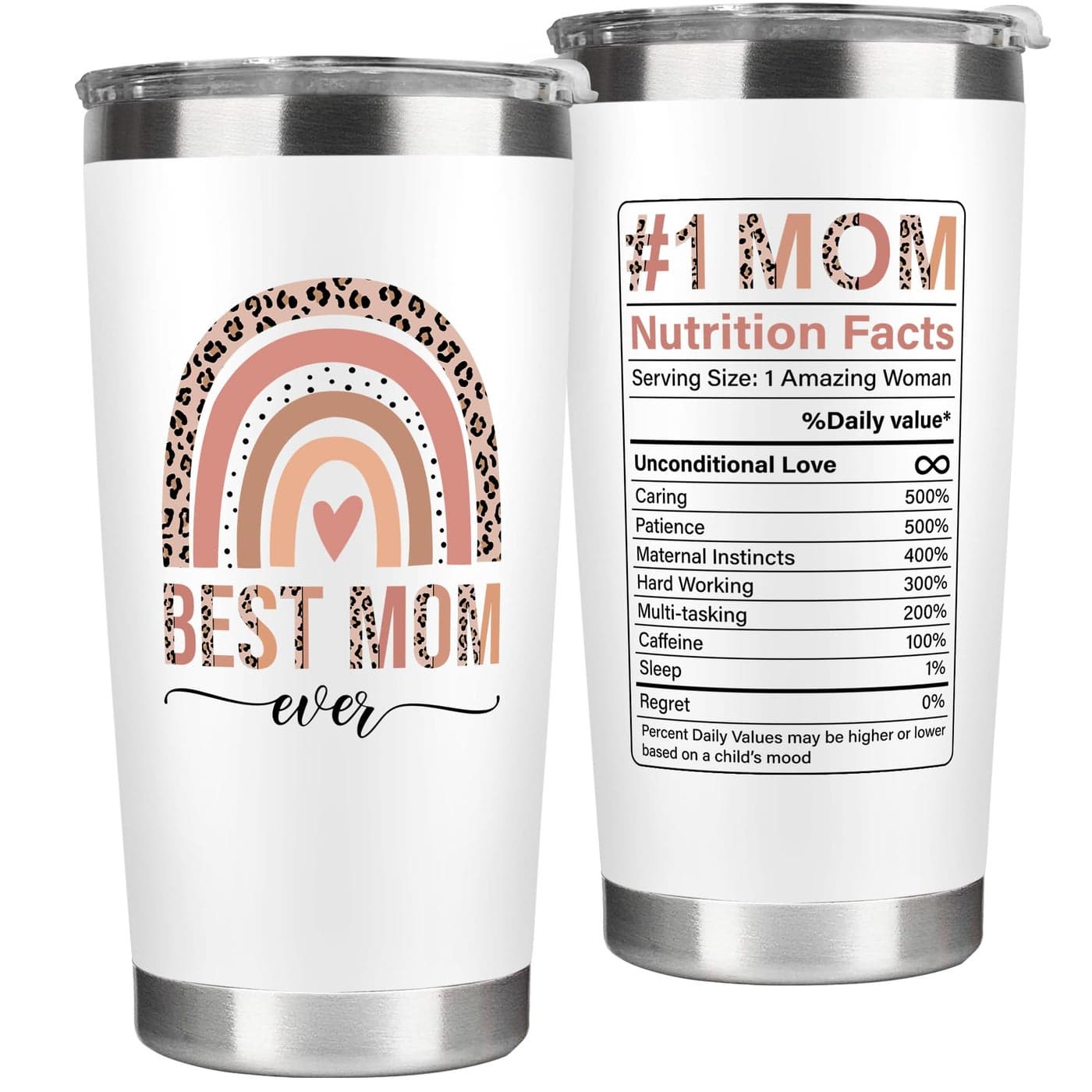 Mocosweeties Gifts for Mom from Daughter Son Birthday Mothers Day Mothers Day Christmas Mom Gifts for Wife Her Gift Ideas for Mama Mother Gift for New Moms Mothers 20 Oz Tumbler