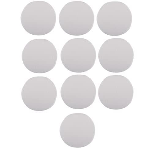 RiverSoft SedPads-K-10 Sediment Filter Pads for Gravity Filters | Compatible with Kent Gold, Kent Gold Plus (White, PP, Pack of 10)