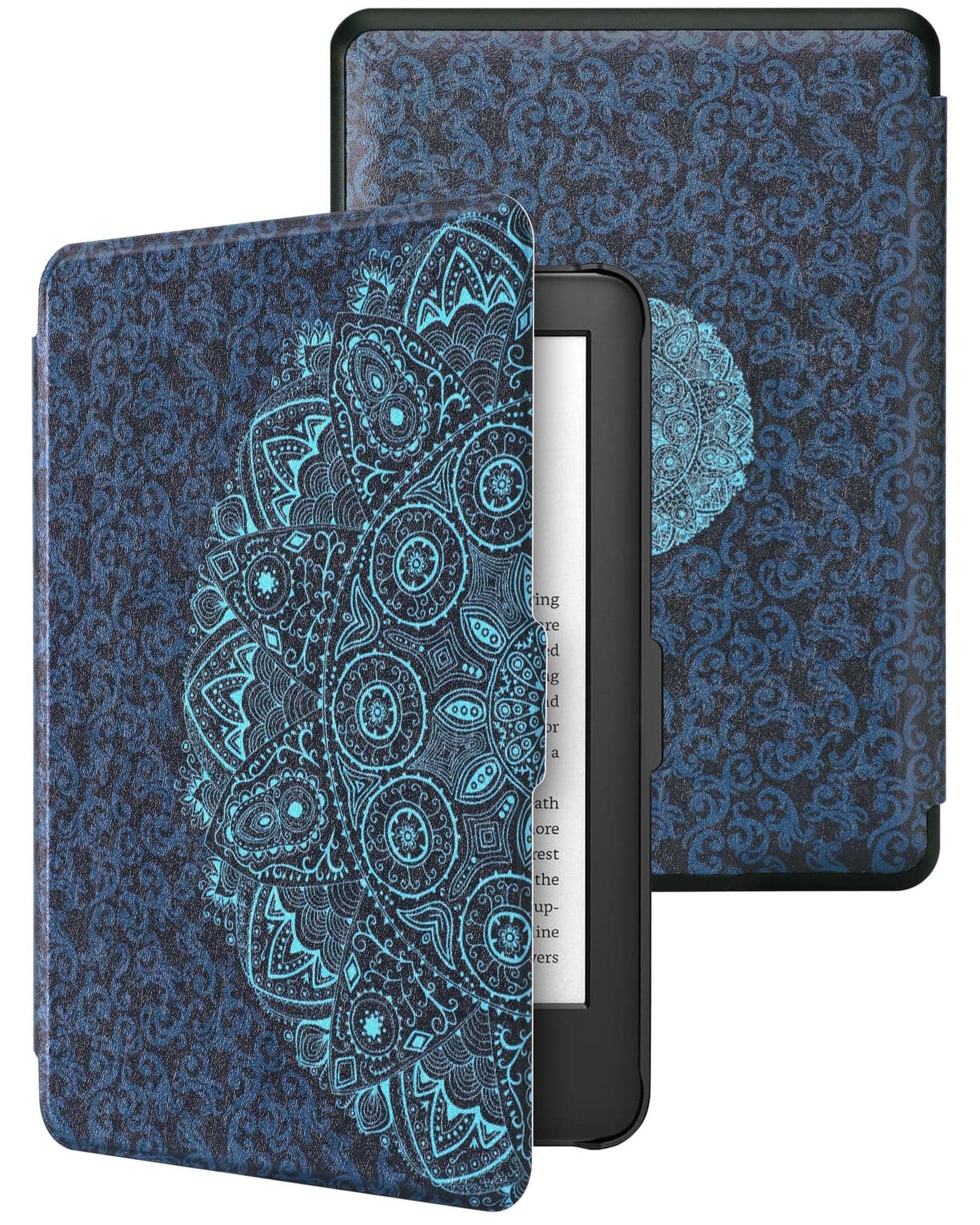 WALNEW Case for 6” Kindle Paperwhite 2012-2017(Model No.EY21 or DP75SDI) - PU Leather Case Smart Protective Cover Only Fits Old Generation Kindle Paperwhite Prior to 2018