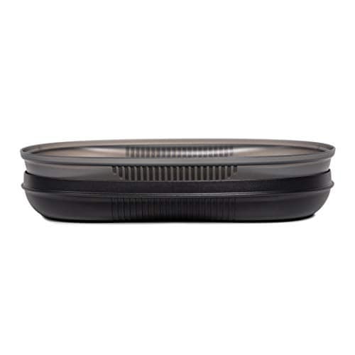 Tupperware Microwave Safe Cooking Container Breakfast Maker 430ml-Plastic (black)