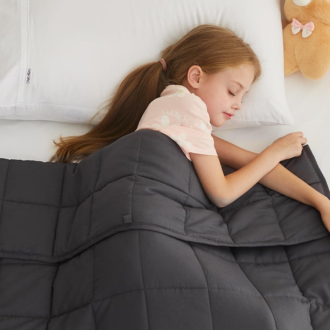 LAGRATY Weighted Blanket 36x48 3lbs Microfiber Material with Glass Beads Small Blanket for AllSeason Summer Fall Winter Soft Thick