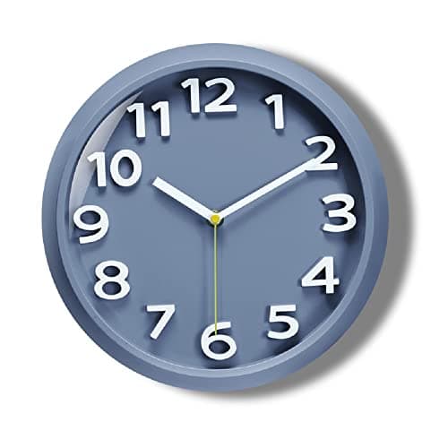 STAR WORK Quartz 12 Inches Premium Wall Clock for Home Stylish Latest Modern Design | Non Ticking Silent Wall Clock - Zero Sound & Disturbance Analog Clock (Wood Brown)