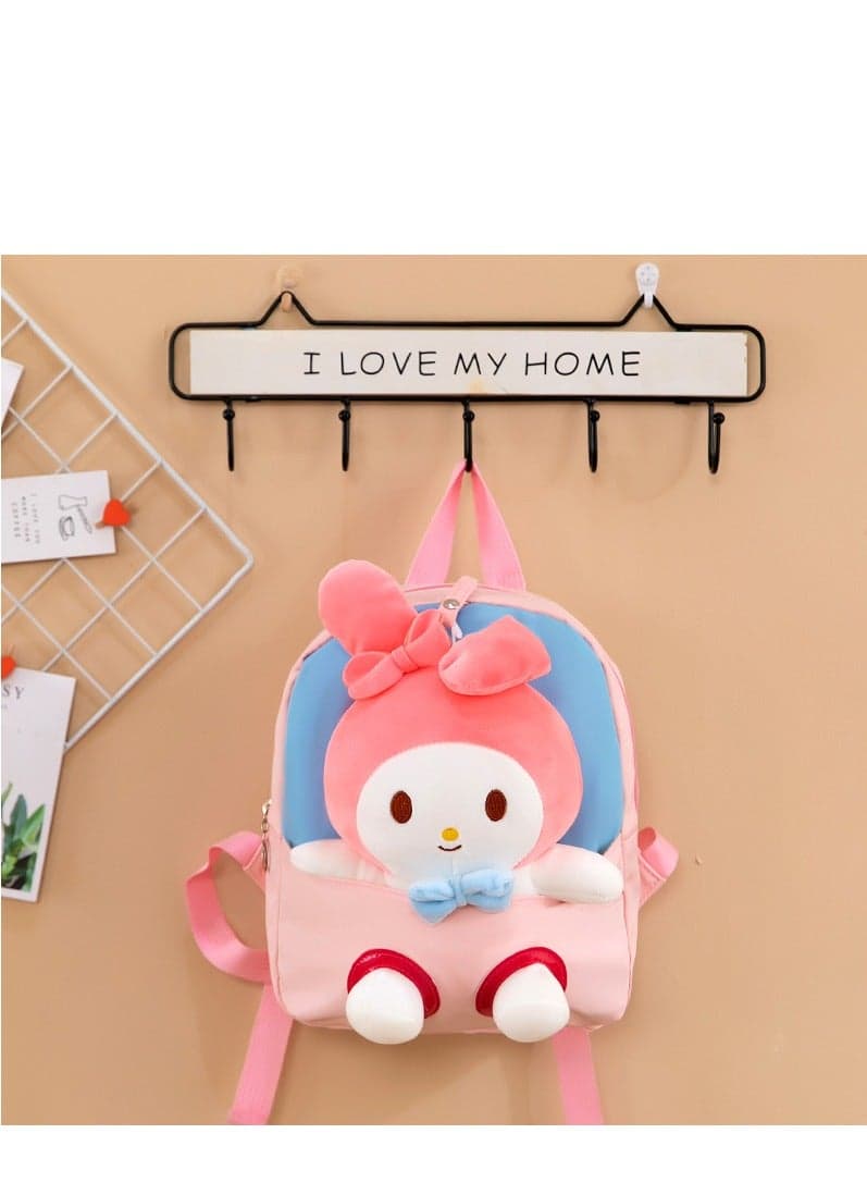 Kawaii Plush Kuromi Bag for Girls, Kuromi Plush Backpack Cute Kuromi Plush Bag Cartoon Shoulder Bag Cute Anime Kuromi Bag Kuromi Plush Shoulder Bag Anime Toy Bag for Anime Fans