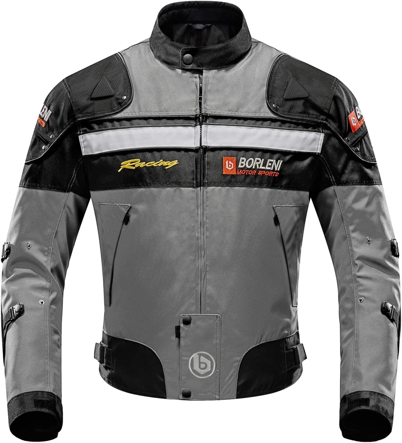 BORLENI Unisex D-020 Motorcycle Jacket