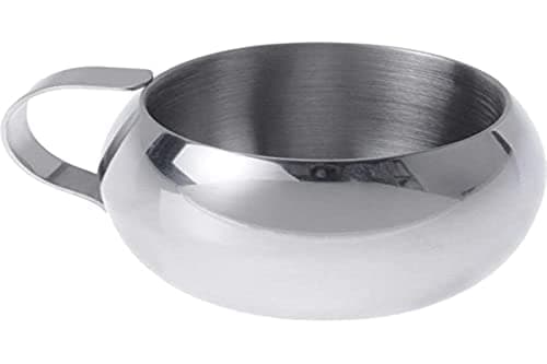 GSI Outdoors 63390 Glacier Stainless Double Walled Espresso Cup – Brushed Stainless Steel 1.75 fl. oz.