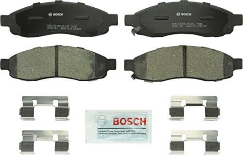 BOSCH BC1015 QuietCast Premium Ceramic Disc Brake Pad Set Compatible with Select Infiniti QX56 Nissan Armada Titan FRONT