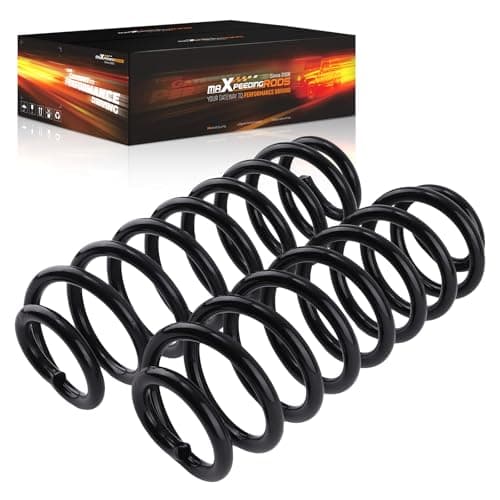 maXpeedingrods 15182559 81069 2Pcs Rear Suspension Coil Spring for Chevy Tahoe 2007-2017 Suburban 2015-2017 Avalanche 2000-2013 GMC Yukon XL 1500 2000-2006 Yukon 2007-2009 Cadillac Escalade 2002-2005