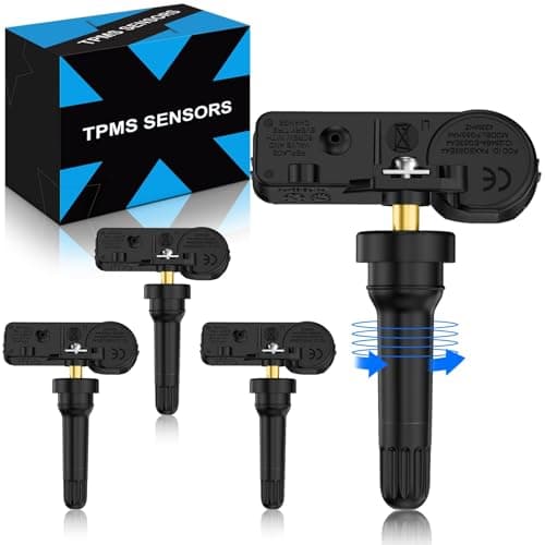 YZHIDIANF Pre-Programed Tire Pressure Sensor for:-Dodge Journey 2011-2020 Charger 2010-2020 Challenger, for:-Jeep Wrangler 2014-2019, for:-Ram 1500 2500, TPMS Sensors 56029398AB 68241067AB 433MHz (4)