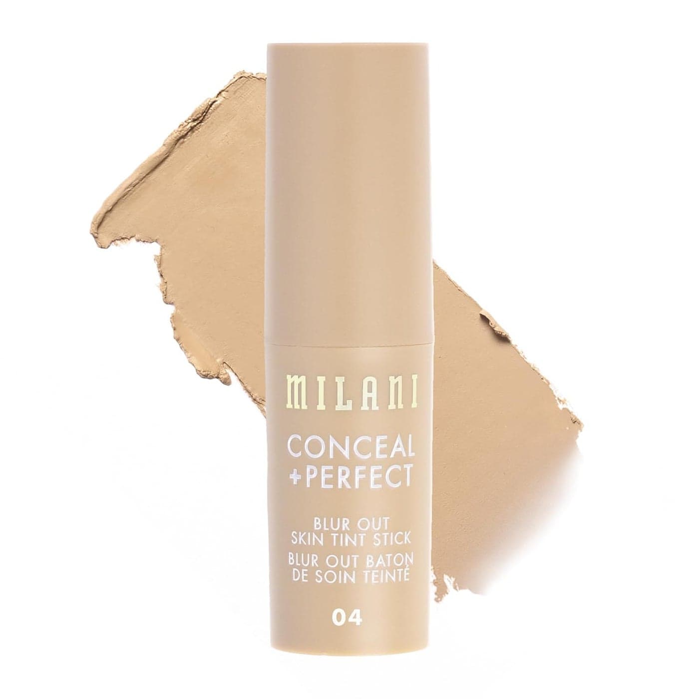 Milani Conceal Perfect Skin Tint Stick Blur Out Tinted Moisturizer Makeup Shade 04