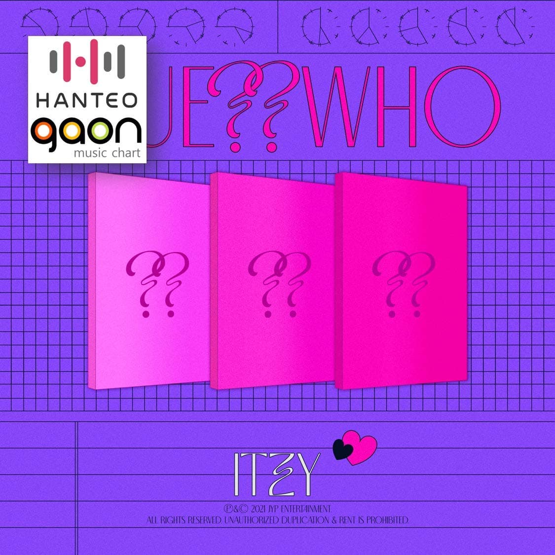 ITZY Itzy Guess Who DayNightDayNight Full Set ver Pre Order 3CD3Photobook3Folded PoerOthers with Tracking Extra Derative ickers Photocards