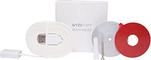 Wyze Labs WYZECMK Wyze Cam Mounting Kit for Wyze Cam v4Wyze Cam v3Wyze Cam v3 Pro White