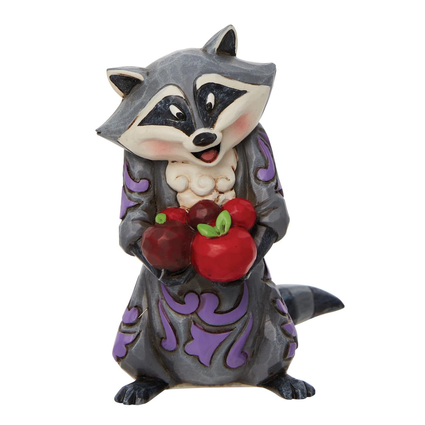 Enesco Disney Traditions by Jim Shore Pocahontas Meeko The Racoon Miniature Figurine 325 Inch Multicolor