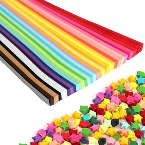 1030 star origami paper paper star doublesided color origami paper DIY handmade star origami lucky star decorations27 colors