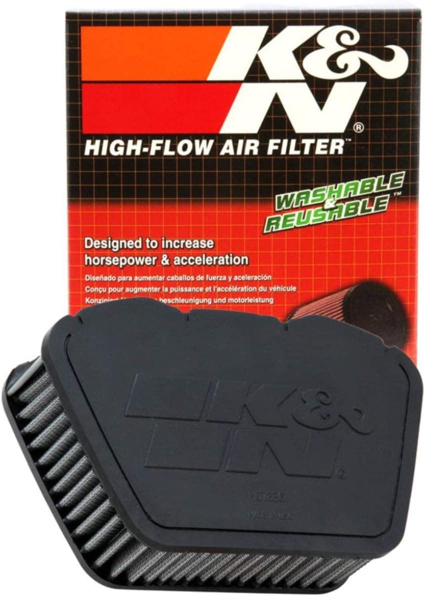 K&N High-Flow Engine Air Filter for Yamaha Motorcycles