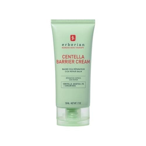 Erborian Centella Barrier Cream Recovery Balm for Dry Sensitive Complexions Deep Ceramide Moisturizer Calms Repairs Texture Korean Skincare