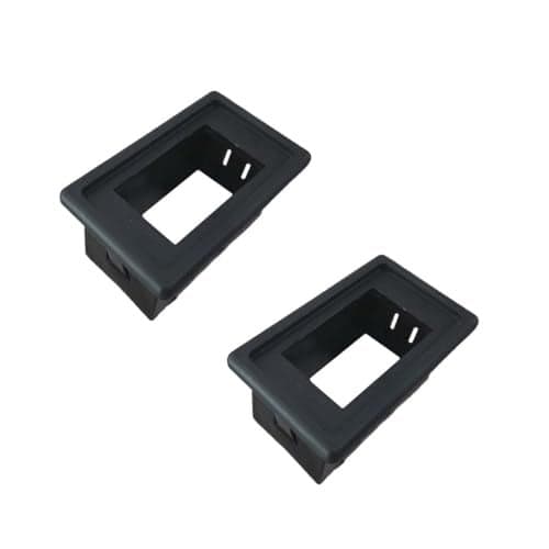 2PCS Rocker Switch Panel Housing Holders 1Slot Toggle Switch Housing Kit ABS Car Mounting Panel Housing Rocker Switch Mount Box for Most Boat Vehicles Holder