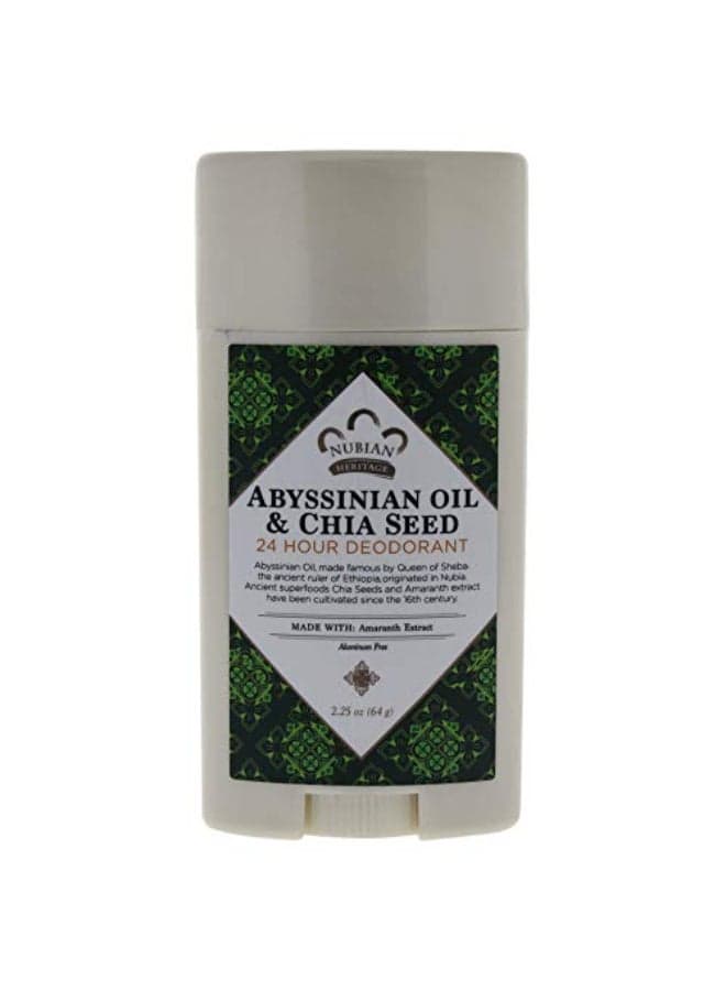 NUBIAN HERITAGE DEOD ABYSSINIA CHIA 225OZ