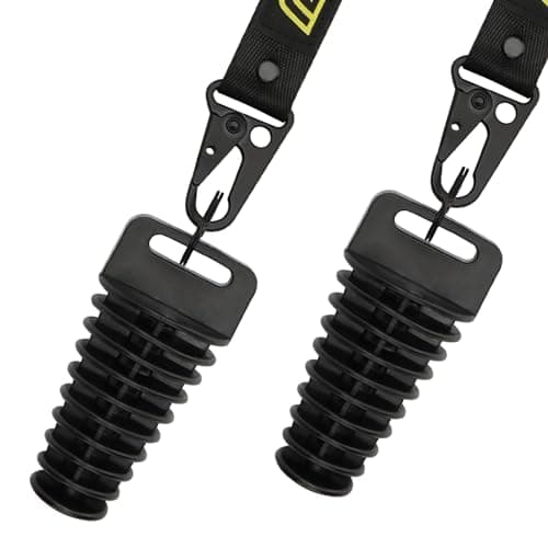 NIBBI 2 Pieces 1.2"-1.8" Muffler Exhaust Wash Plug, Wash Plugs for Motorcycle Dirt Bike 2 & 4 Stroke Rubber Exhaust Silencer