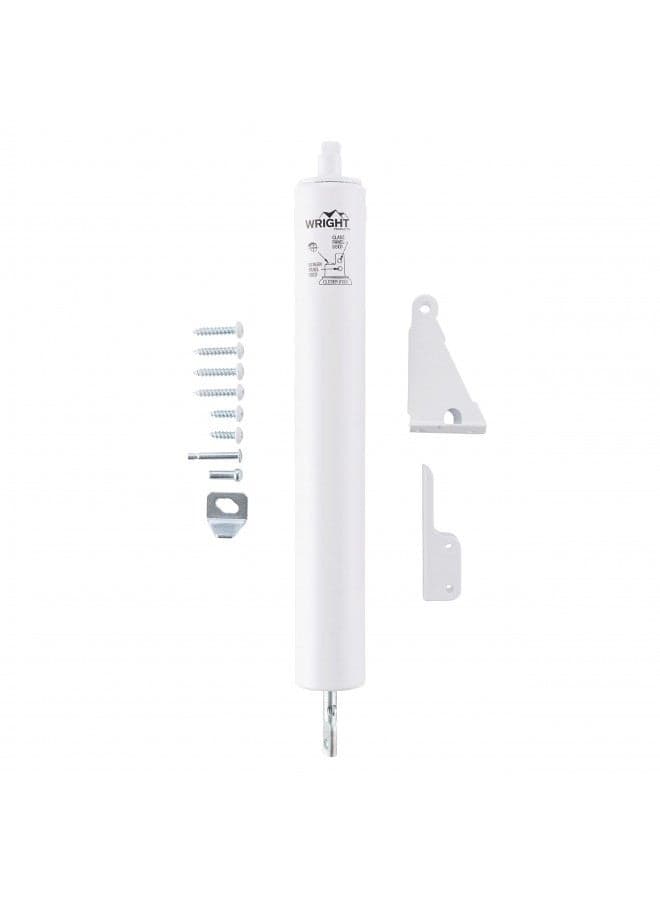 Wright Products V150WH Heavy Duty Pneumatic Screen and Storm Door Closer White