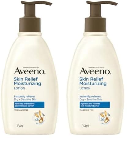 Aveeno Skin Relief Moisturizing Lotion 354 ml Bottle might vary Pack of 2