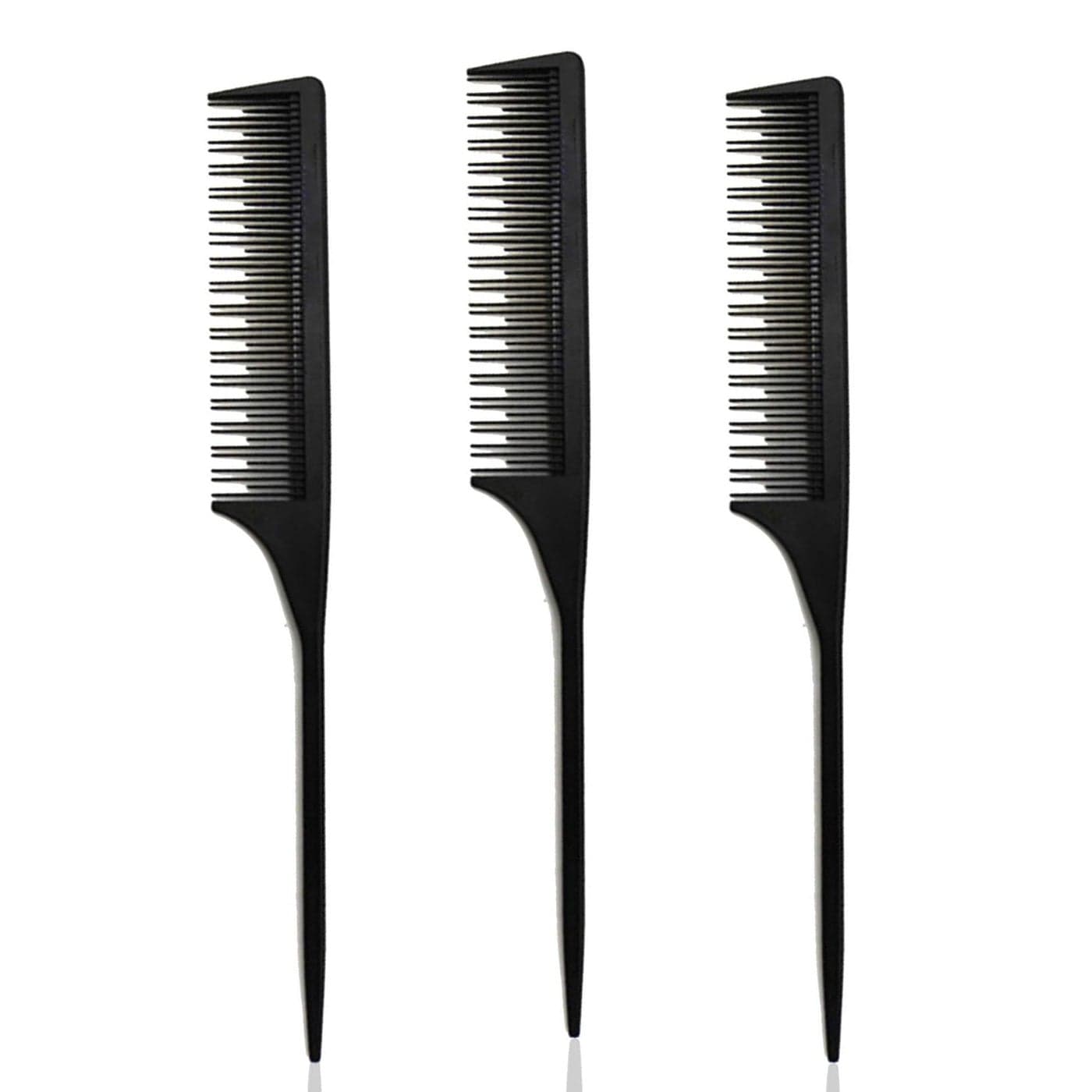 3 Teasing Comb Tail Comb for Root Teasing for Thin Add Volume Fine and Normal Hair Types Hair Comb For Women And Men 875 Inches