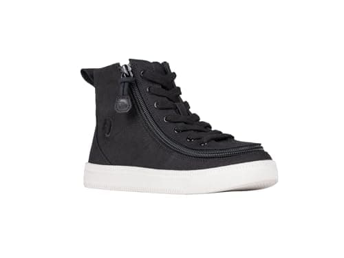 BILLY Footwear Kids Unisex Classic Lace High (Little Kid/Big Kid) Black/White 1 Little Kid Medium
