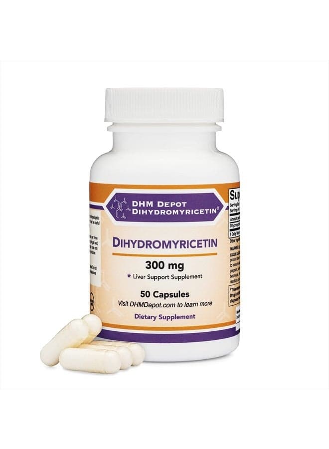 Dihydromyricetin, Liver Support Supplement, 300mg, 50 Capsules