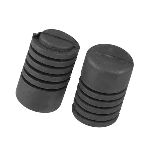 ACROPIX 2 Pcs Car Hood Rubber Bumper Hood Bumper Stops Cushion Stoppers Black Rubber for Hyundai for Kia Car Parts