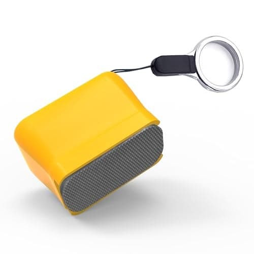 Auyuve Two Sided MiniFile Blade for Repairing Paint Retention Denibbing File Paint File Tool for Quick Removal of Paint Imperfections Drawing Boards Stains on Cars Yellow