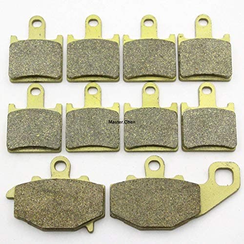 Master Chen Front Rear Brake Pads Brakes for Kawasaki Ninja ZX6R ZX600P ZX600R 2007 2008 2009 2010 2011 2012 2013 2014 FA417F FA192R MC0149