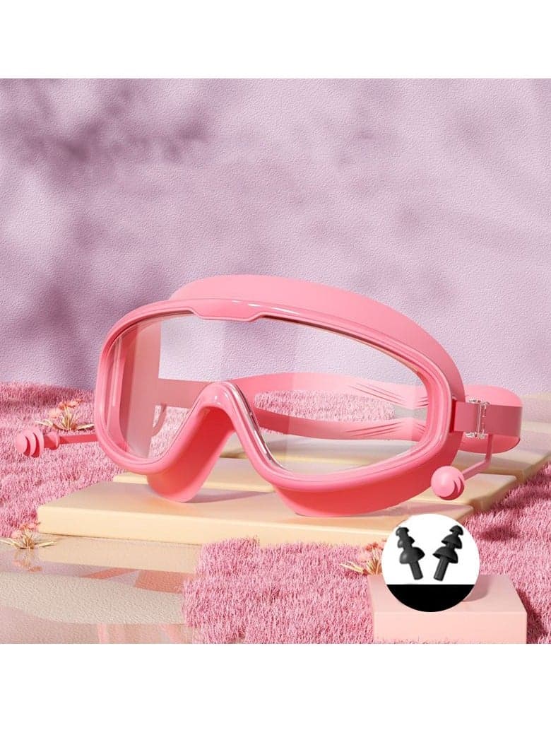 UV Waterproof Anti Fog Swim Goggles for Adult Men Women Youth (Pink)