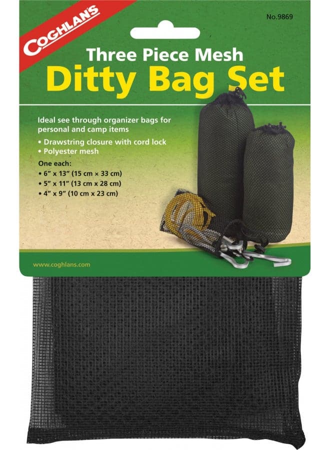 Coghlan's Three Piece Mesh Ditty Bag Set