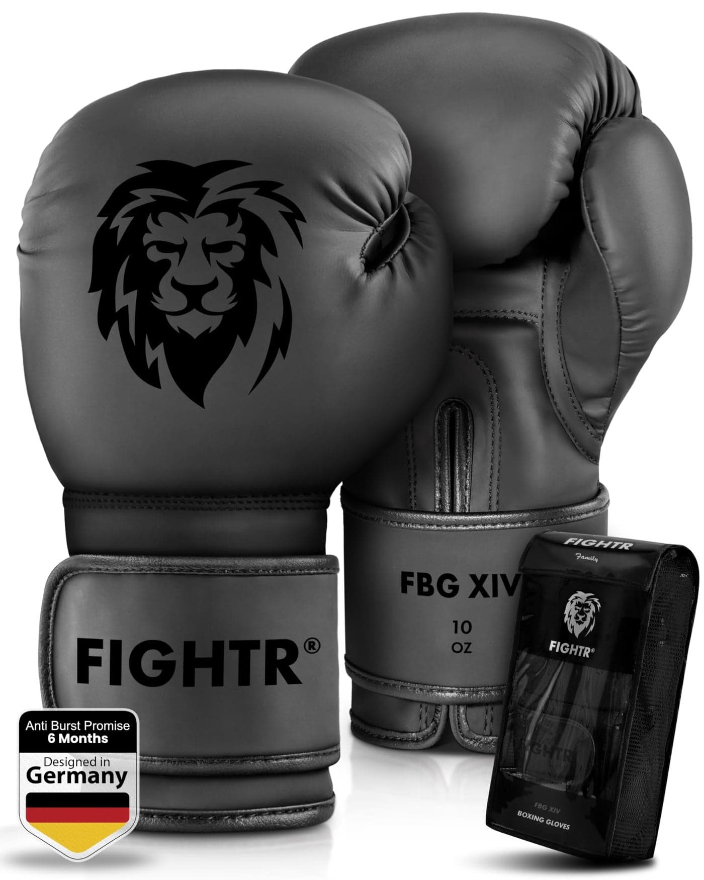 FIGHTR® Boxing Gloves - Maximum Protection & Stability | Boxing Gloves for Boxing, MMA, Muay Thai & Kickboxing | Sizes 8-16 oz, Includes Carry Bag