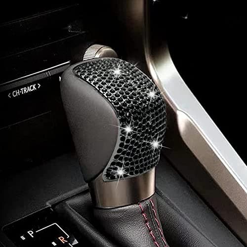 Zhizhong Bling Shift Gear Lever Accessories Fit for Lexus 1618 ES350 1522 NX300 1622 RX350 1422 IS250 IS300 IS350 1522 RC300 RC350 1622 GS300 GS350 Black