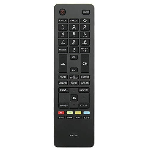 Allimity HTR-A18H Remote fit for Haier TV LE24K6000 LE32K6000 LE32B8000 LE50K6000 LE55K6000 LE32B7500 LE48B7500 LE50B7500 LD50U7000 LD42U7000 LE22M600F LE24M600F LE24M660F LE28M600 LE32M600 LE39M600F