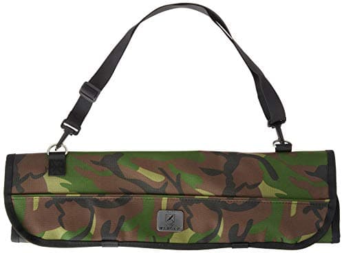 Mercer Culinary 7Pocket Knife Roll Storage Bag Camouflage