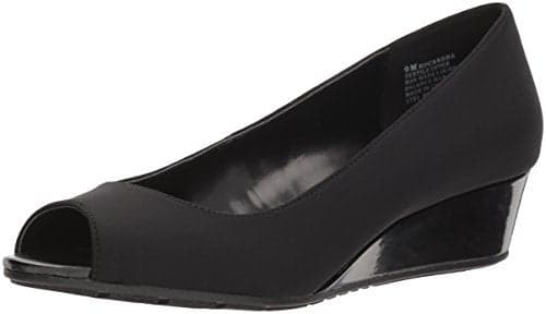 Bandolino Women's Candra Pump, Black Lycra, 9