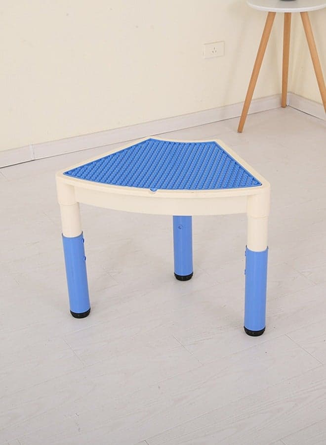 Children Learning Plastic Table Kindergarten Furniture Kids Block Desktop