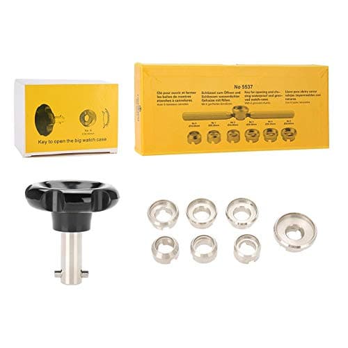 Professional Watches Case Back Opener watch repair tools Watches Back Case Opener With 7 Dies