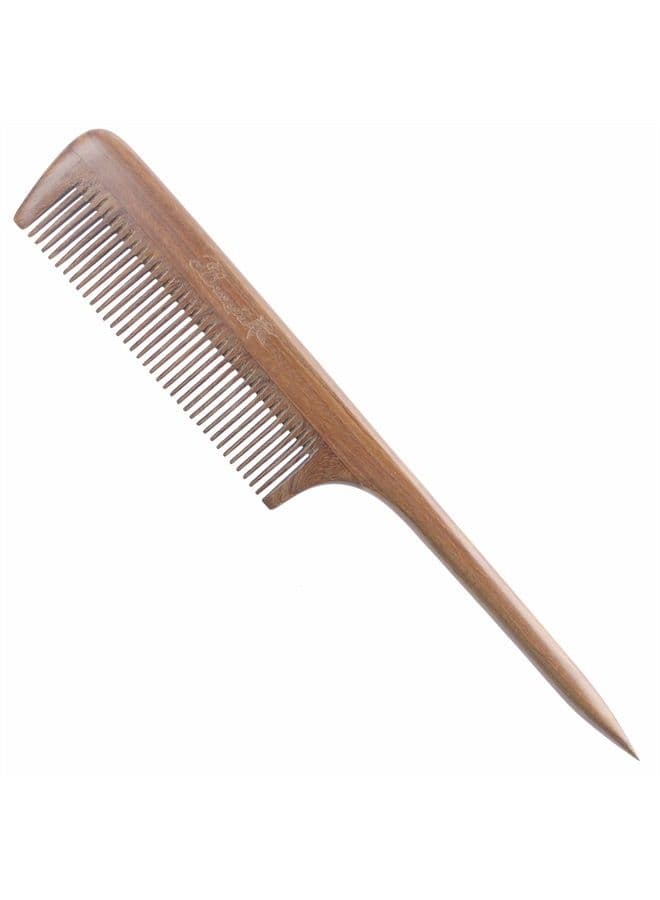 Hair Combs - Sandalwood Fine Tooth Comb - No static Natural Aroma Wooden Tail Comb for Women