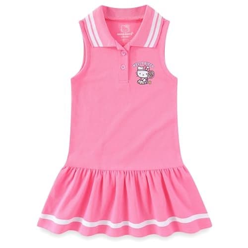 Hello Kitty Sanrio Girls Tennis Dress for Toddler and Big Kids