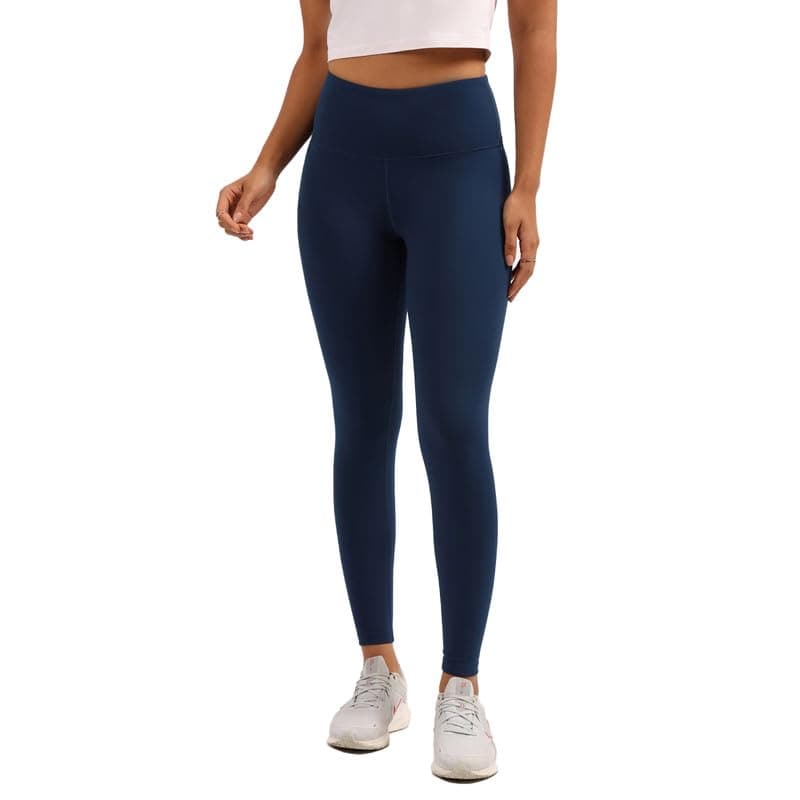 BlissClub The Ultimate Leggings Lite, Ankle Length Tights for Women for Gym, Yoga and Workout with High Waist, Tall (for Women Above 5'5) M