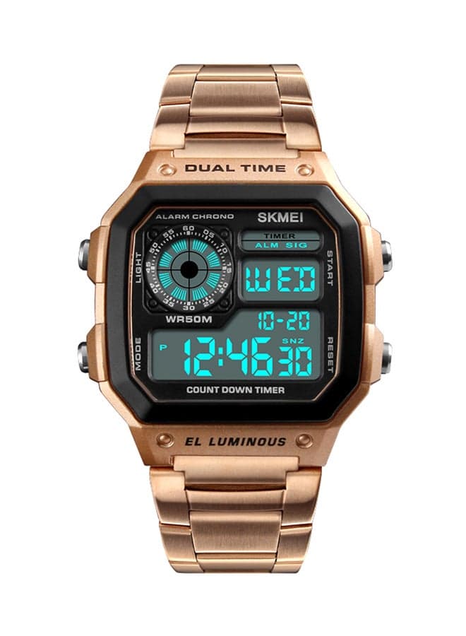 Men's Water Resistant Digital Watch 1335