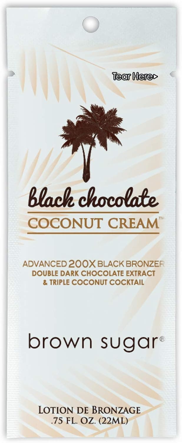 Tan Incorporated Black Chocolate Coconut Cream Advanced 200X Black Bronzer 22ml