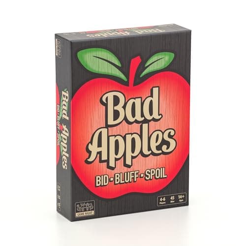 Lost Boy Entertainment Bad Apples Board Games Family Games Party Games for Adults and Teens Strategy Bidding Bluffing Game Night